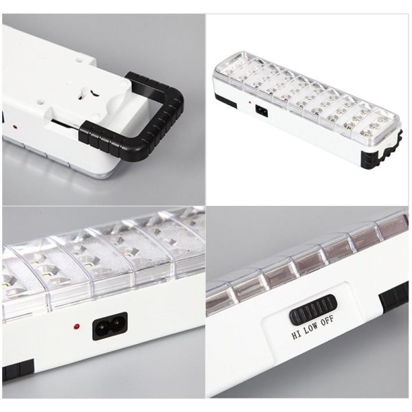 Other |   30Leds Rechargeable Emergency Light Super Bright Energy Saving Wall Mountable Home LED Lights Outdoor Handheld Camping Lighting White LED Lighting Other