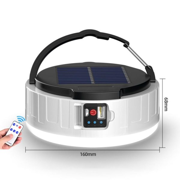 Other |   37 LEDs Portable Night Market Lamp(3600mAh USB-Charging Solar-Charging and Remote Control) LED Lighting Other