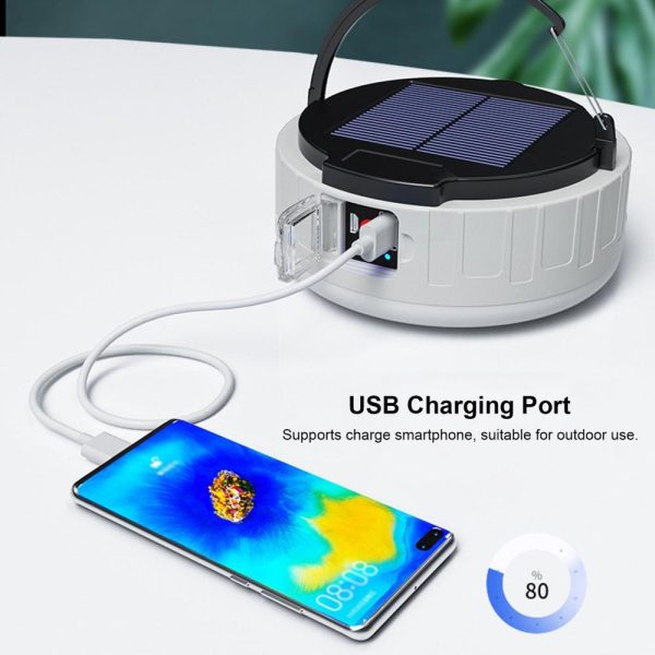 Other |   37 LEDs Portable Night Market Lamp(3600mAh USB-Charging Solar-Charging) LED Lighting Other