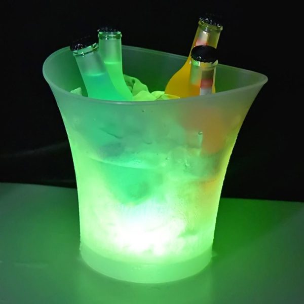 Other |   5L 7 Colors LED Light Ice Bucket Champagne Wine Drinks Beer Ice Cooler Bar Party Red LED Lighting Other