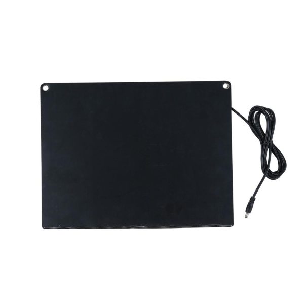 Other |   60W Monocrystalline Silicon Solar Charging Panel for Home Car Boat Indoor Outdoor Use Black LED Lighting Black