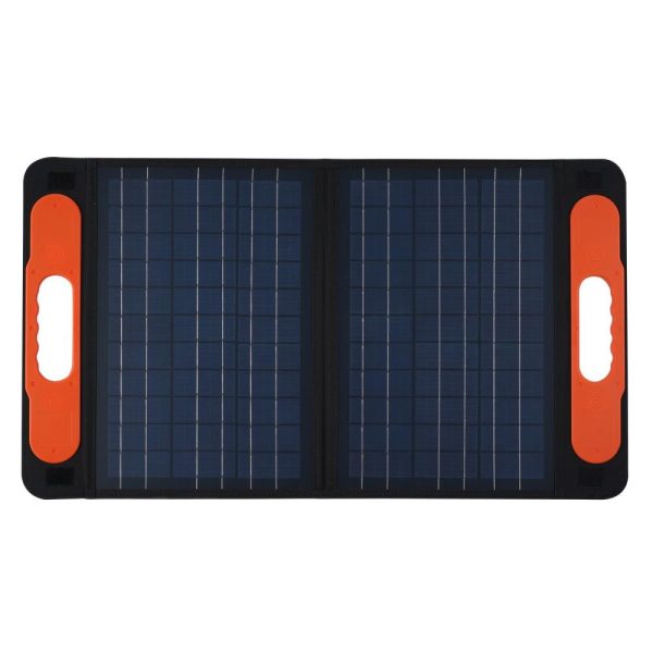 Other |   60W Polycrystalline Solar Panel Charging Panel with Handle Black LED Lighting Black