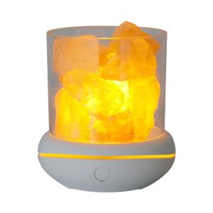 Other |   7 Colors LED Salt Lamp Himalayan Salt Stone Night Light  Aromatherapy Diffuser White LED Lighting Other