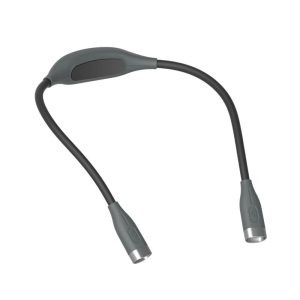 Other |   Adjustable LED Neck Light for Reading Outdoor Activities and Night Running Grey LED Lighting Grey