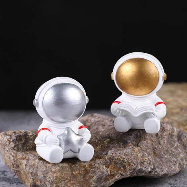 Other |   Astronaut Decorations  Creative Cartoon Home Decorations Silver LED Lighting Other