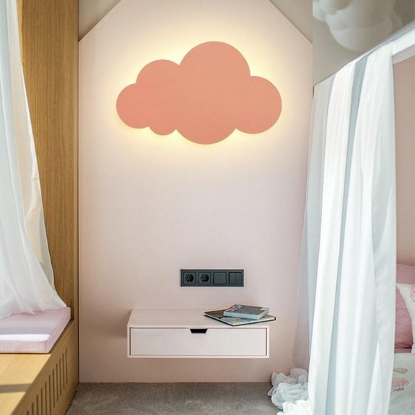 Other |   Cloud Wall Light for Kids Room LED Night Lamp Decorative Wall Lights Blue LED Lighting Blue