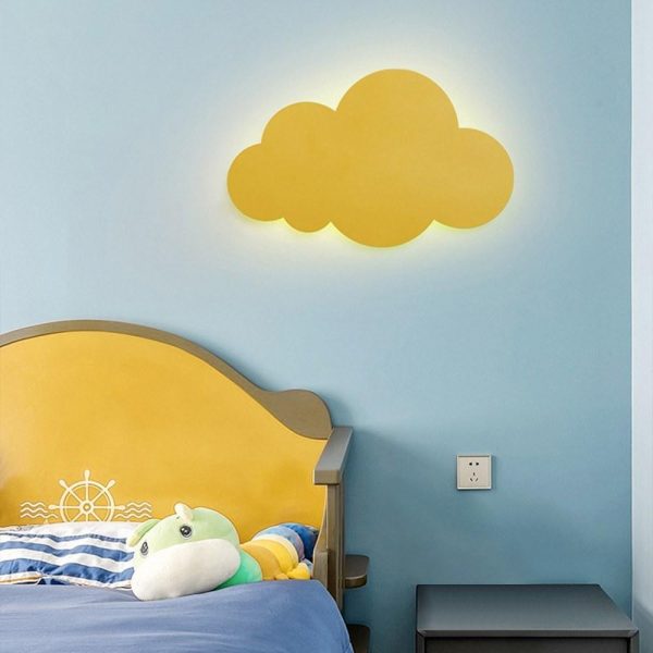 Other |   Cloud Wall Light for Kids Room LED Night Lamp Decorative Wall Lights Blue LED Lighting Blue