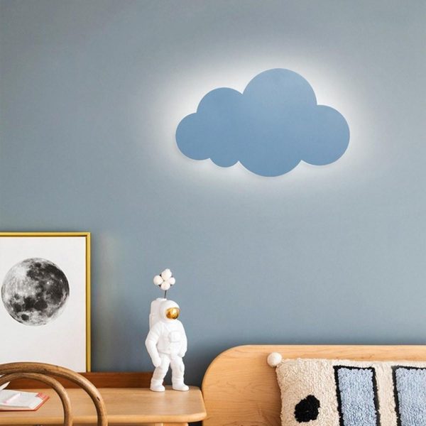 Other |   Cloud Wall Light for Kids Room LED Night Lamp Decorative Wall Lights Blue LED Lighting Blue