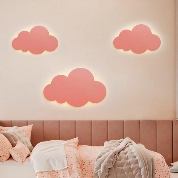 Other |   Cloud Wall Light for Kids Room LED Night Lamp Decorative Wall Lights Blue LED Lighting Blue