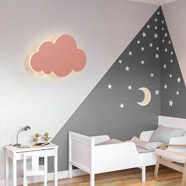 Other |   Cloud Wall Light for Kids Room LED Night Lamp Decorative Wall Lights Blue LED Lighting Blue