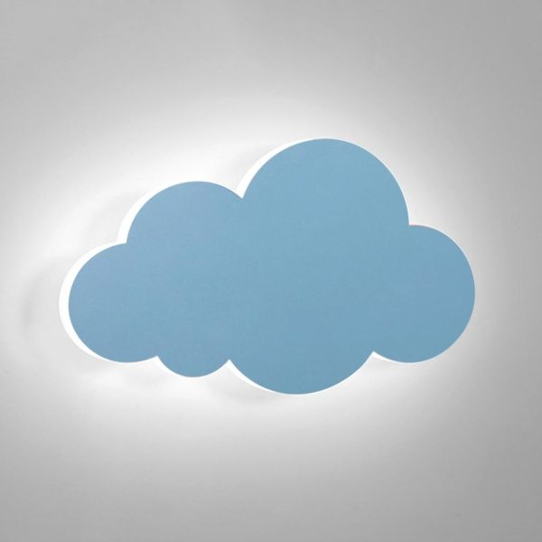 Other |   Cloud Wall Light for Kids Room LED Night Lamp Decorative Wall Lights Blue LED Lighting Blue