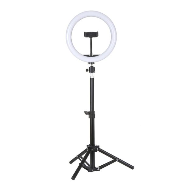 Other |   DC5V 7W LED Light Round Selfie Camera Lamp with 0.5m Telescopic Tripod LED Lighting Other