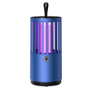 Other |   Household Mosquito Killer Lamp Electric Mosquito Zapper Killing Lamp(Battery Powered) Blue2 LED Lighting Blue2