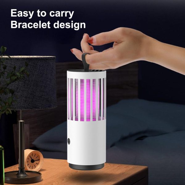 Other |   Household Mosquito Killer Lamp Electric Mosquito Zapper Killing Lamp(Battery Powered) White2 LED Lighting Other