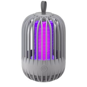 Other |   Household Mosquito Killer Lamp Electric Mosquito Zapper Night Light(Battery Powered) Grey2 LED Lighting Grey2