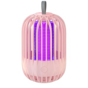 Other |   Household Mosquito Killer Lamp Electric Mosquito Zapper Night Light(Battery Powered) Pink2 LED Lighting Other