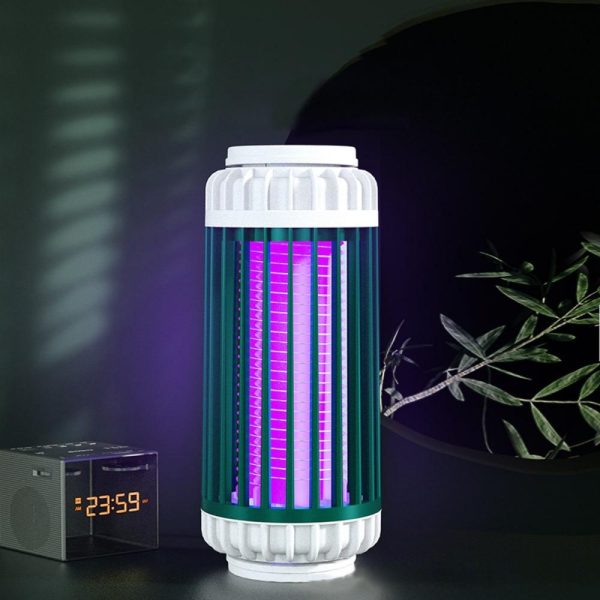 Other |   Household Mosquito Killing Lamp Electric Zapper Killer Lamp Wall-mounted and Desktop Mosquito Trap Lamp(USB Powered) Green LED Lighting Green