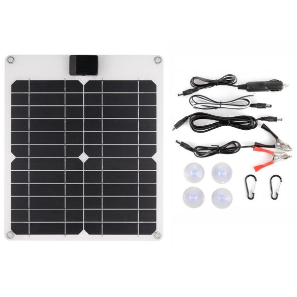 Other |   Monocrystalline Silicon Outdoor Cell Phone Solar Charging Panel Mobile Power Solar Charger White LED Lighting Other