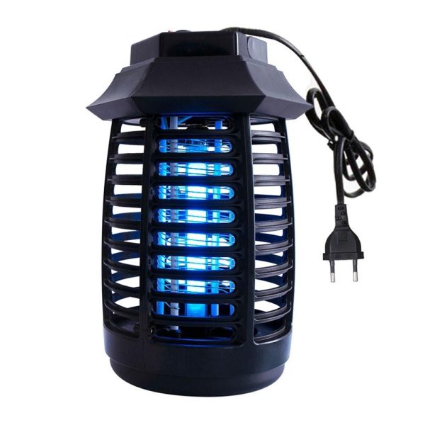 Other |   Mosquito Repellent Killer Electric UV Light LEDs Smokeless Odorless Insect Killer Lamp Black LED Lighting Black