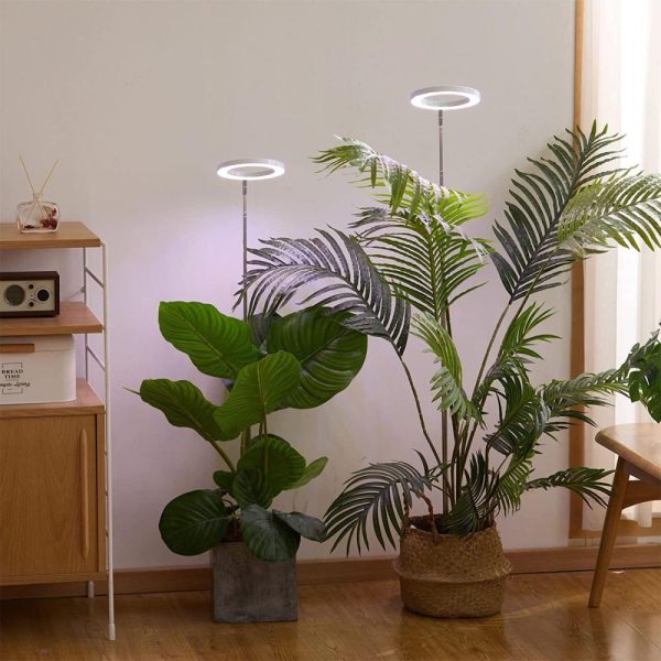 Other |   Plant Grow Light Floor Lamp Floor Model Full Spectrum Sunlight Large Potted Plant Fill Light 3/9/12 Hours Timing White LED Lighting Other