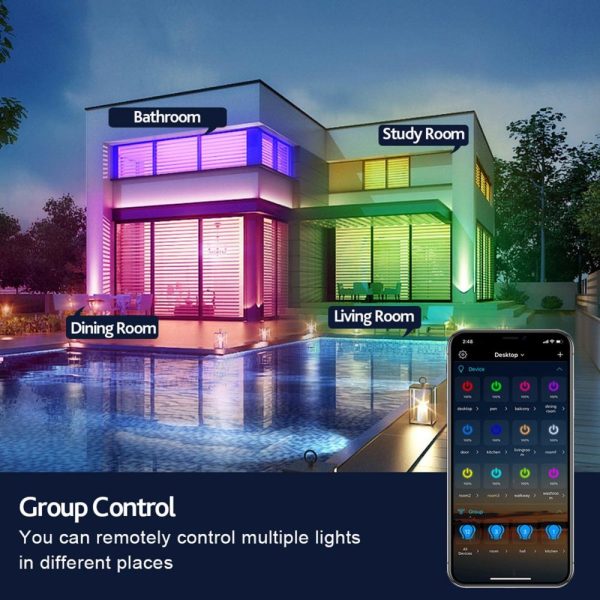 RGB Controlers |   220V Wi-fi+BT 2.4G Remote Controlling 30W Intelligent RGB Dimming Ceiling Lamp LED Lighting RGB Controlers