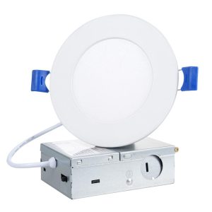 RGB Controlers |   4PCS 9W+3W LED Downight with Night Light Mode White LED Lighting RGB Controlers