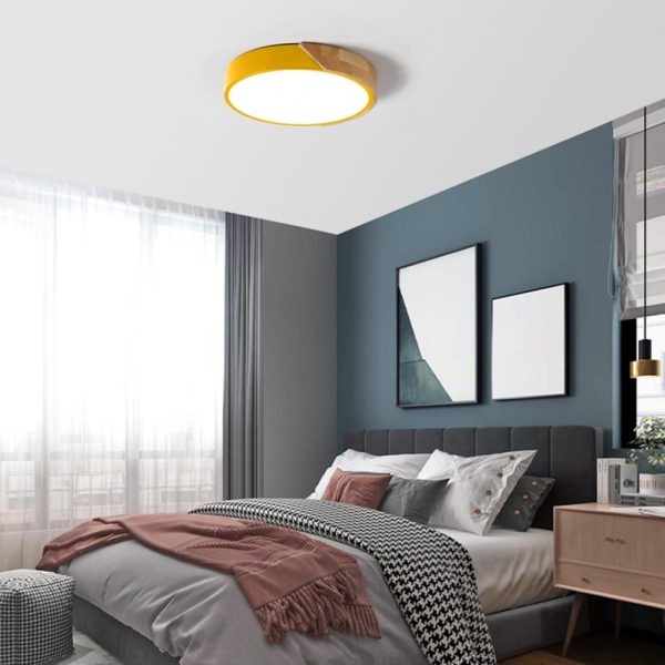 RGB Controlers |   AC220-240V 24W  LED Round Circular Lamp Ceiling Light for Aisle Stair Hallway Balcony Living Room Bedroom(White light) Orange LED Lighting Orange