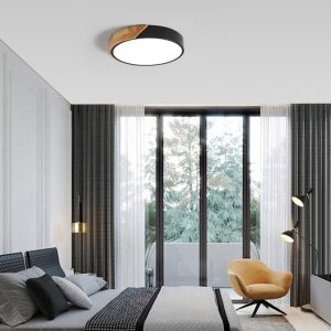 RGB Controlers |   AC220-240V 24W  LED Round Circular Lamp Ceiling Light for Aisle Stair Hallway Balcony Living Room Bedroom(White Light+Warm White Light+Neutral Light) Black LED Lighting Black