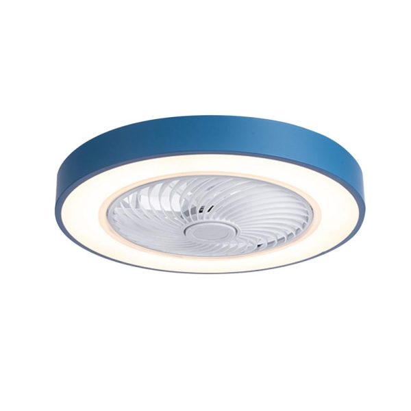 RGB Controlers |   FS0030 Ceiling Fan with Lighting with Remote Control Fan Lamp Blue LED Lighting Blue