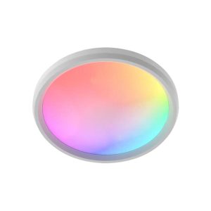 RGB Controlers |   Intelligent Graffiti Ceiling Lamp WIFI BT 2.4G Remote Control RGBCW Dimming Intelligent Voice Control Living Room Ceiling Lamp White LED Lighting RGB Controlers