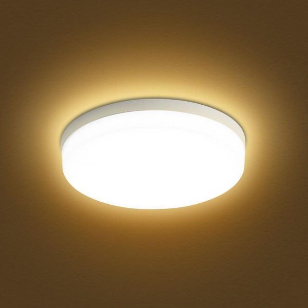 RGB Controlers |   LEDs Ceiling Light Flush Mounting 48W Round Ceiling Lamp for Kitchen Bedroom Hallway (2800-3200K Warm Light) Warm White LED Lighting RGB Controlers