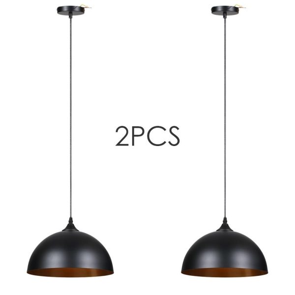 RGB Controlers |   Metal Pendants Light Black LED Lighting Black