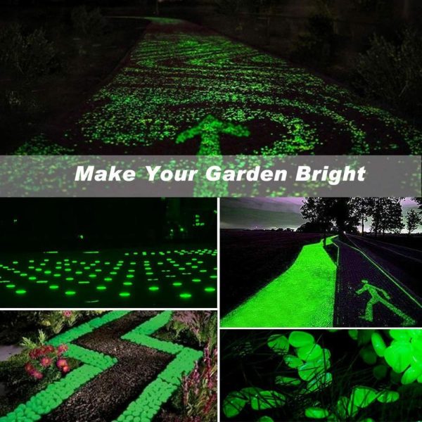 Switches |   300Pcs Glowing Rocks Outdoor Glow Decorative Stones Garden Yard Lawn Luminous Pebbles LED Lighting Switches