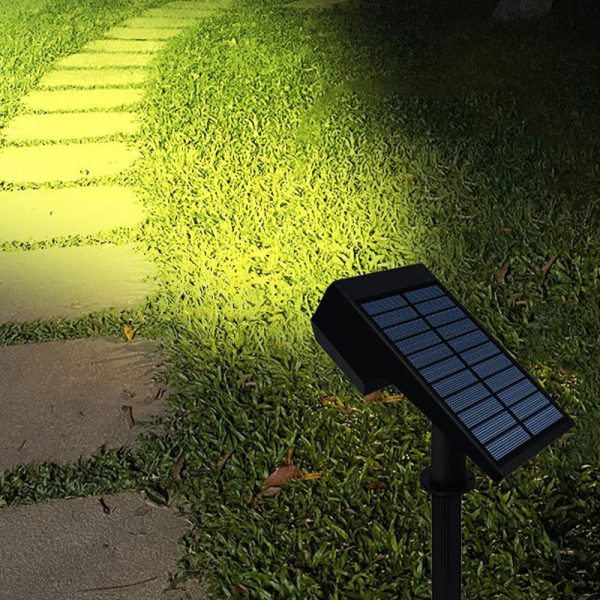 Switches |   Solar Lawn Spotlight Outdoor Patio Landscape Lawn Street Light Garden Villa Lighting Wall Lights(RGB) LED Lighting Switches