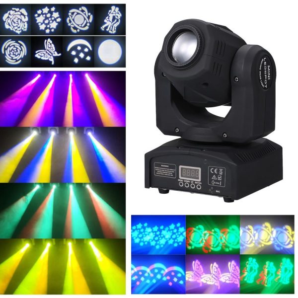 Underwater Lights |   90W LEDs Heads Moving Stage Light DMX512 Master-slave Sound Activated Auto-run Stage Light LED Lights & Flashlights Underwater Lights