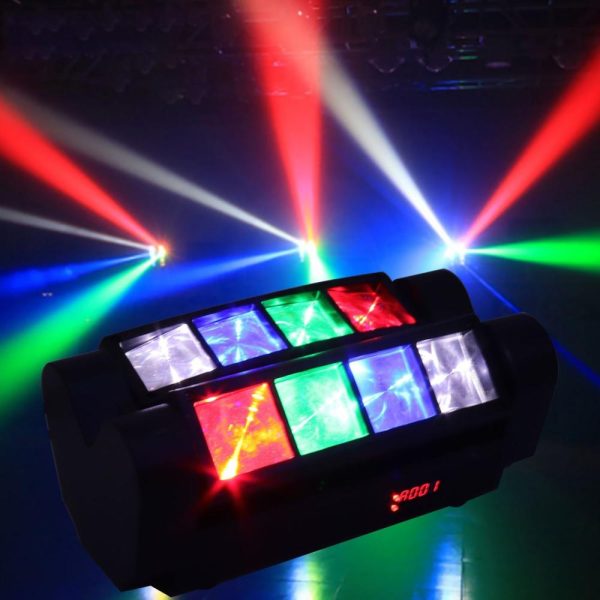 Underwater Lights |   AC90-240V 40W RGBW 7 / 15 Channels LEDs Stage Light Black LED Lights & Flashlights Black