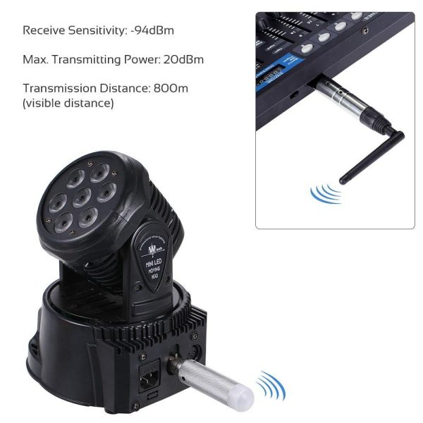 Underwater Lights |   DMX512 2.4G ISM Wireless Receiver Au Plug LED Lights & Flashlights Au Plug