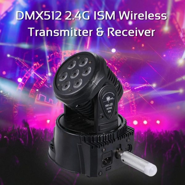 Underwater Lights |   DMX512 2.4G ISM Wireless Receiver Au Plug LED Lights & Flashlights Au Plug