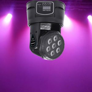 Underwater Lights |   DMX512 Mini Head Moving Stage Light Black LED Lights & Flashlights Black