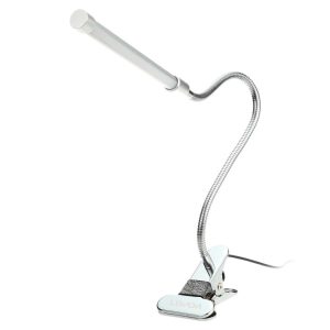 Novelty lighting |   Lixada 10W Eye Protection LED Clamp Clip Light Table Desk Reading Lamp Silver LED Lighting Novelty lighting